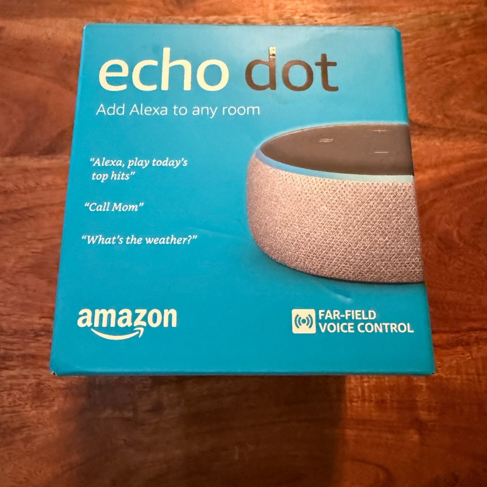 Amazon Echo Dot (3rd Generation) Smart Speaker with Alexa - Charcoal